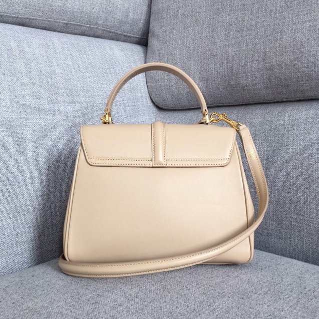 celine original smooth calfskin small 16 bag 188003 nude