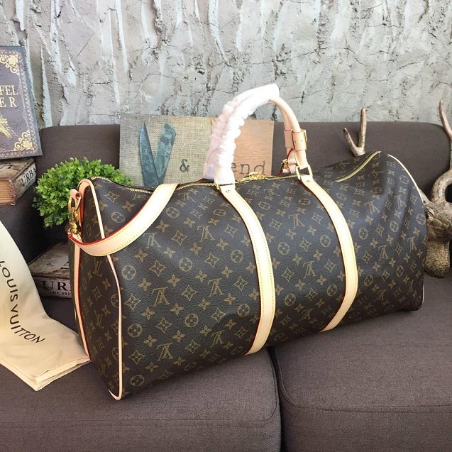 Louis vuitton original monogram canvas keepall 60 bag M41412