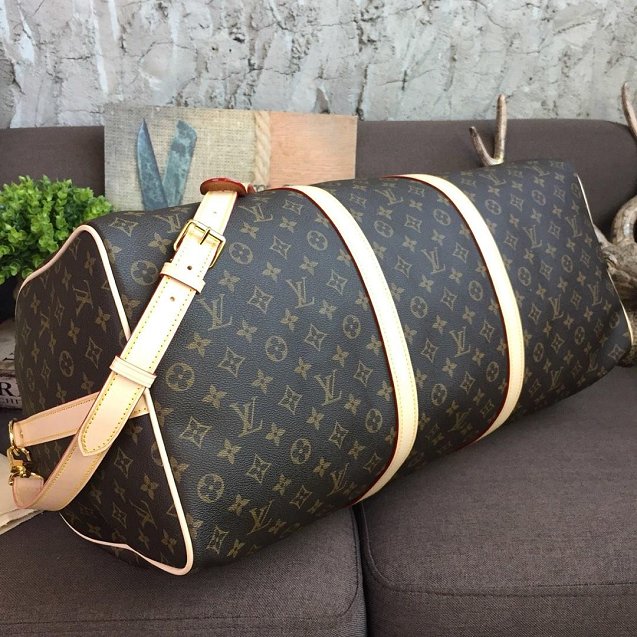 Louis vuitton original monogram canvas keepall 60 bag M41412