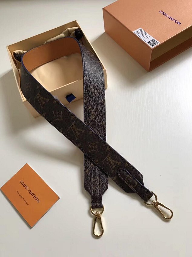 Louis vuitton original monogram long strap LV00006 coffee