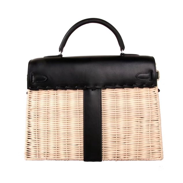 Hermes original picnic kelly 35 bag H50003 black