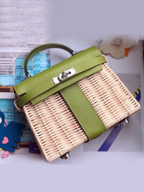 Hermes original picnic kelly 35 bag H50003 green