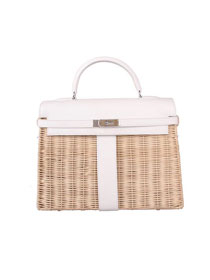 Hermes original picnic mini kelly 20 bag H50002 white