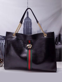 201 GG original calfskin rajah large tote bag 537219 black