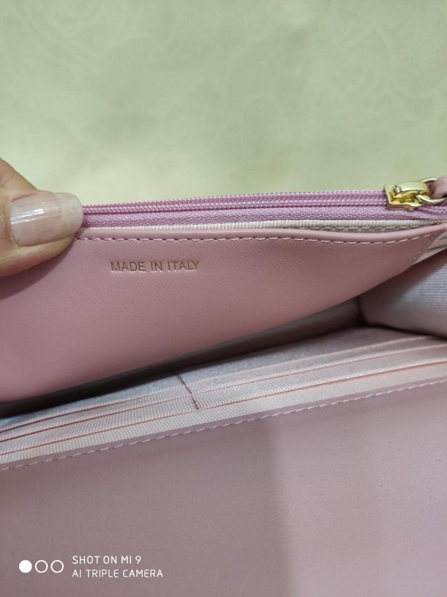 CC original lambskin woc chain bag 80982 pink