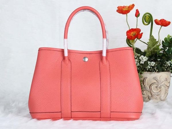 Hermes calfskin large garden party 36 bag G360 watermeloon red