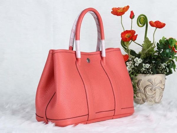 Hermes calfskin large garden party 36 bag G360 watermeloon red