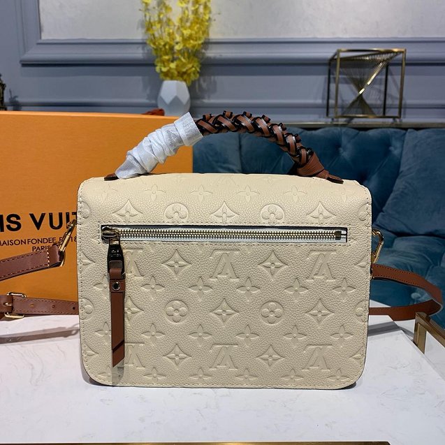 2019 louis vuitton original monogram empreinte metis M43941 beige