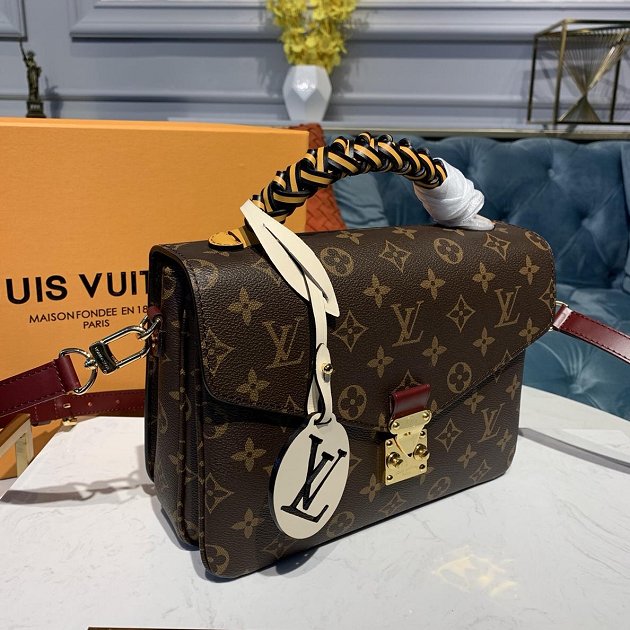 2020 louis vuitton original monogram metis pochette M44668 yellow