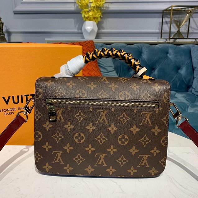 2020 louis vuitton original monogram metis pochette M44668 yellow