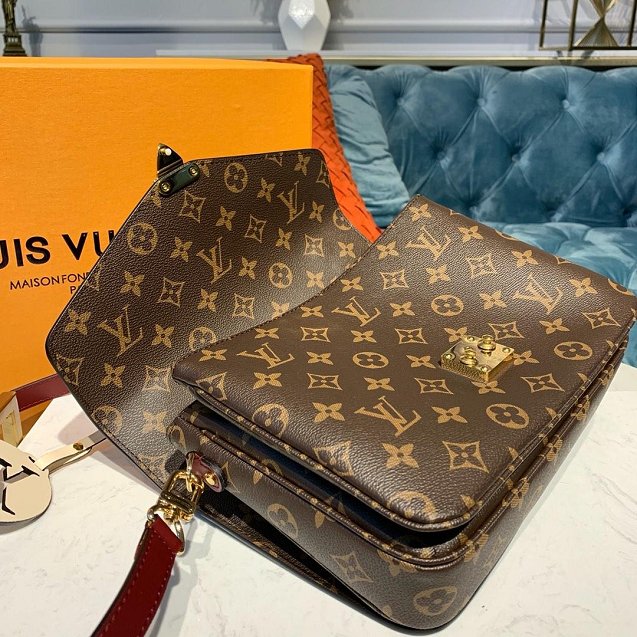 2020 louis vuitton original monogram metis pochette M44668 yellow