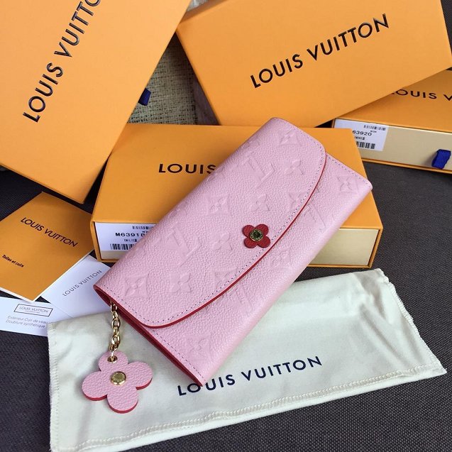 Louis vuitton monogram empreinte wallet M64162 pink