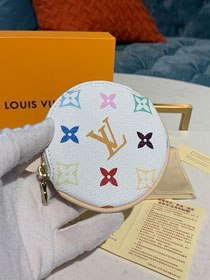 Louis vuitton monogram multicolor round coin purse M61926 