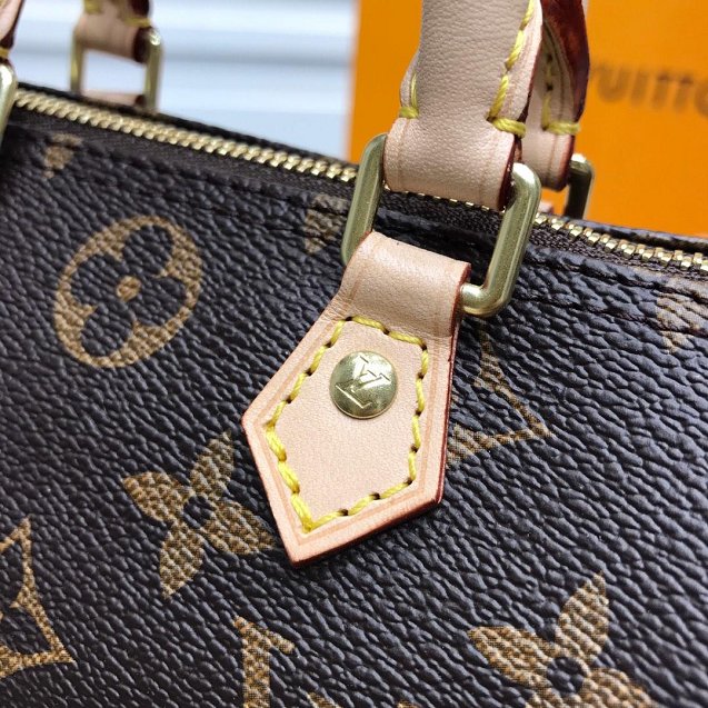 Louis vuitton original handmade monogram canvas nano speedy M61252