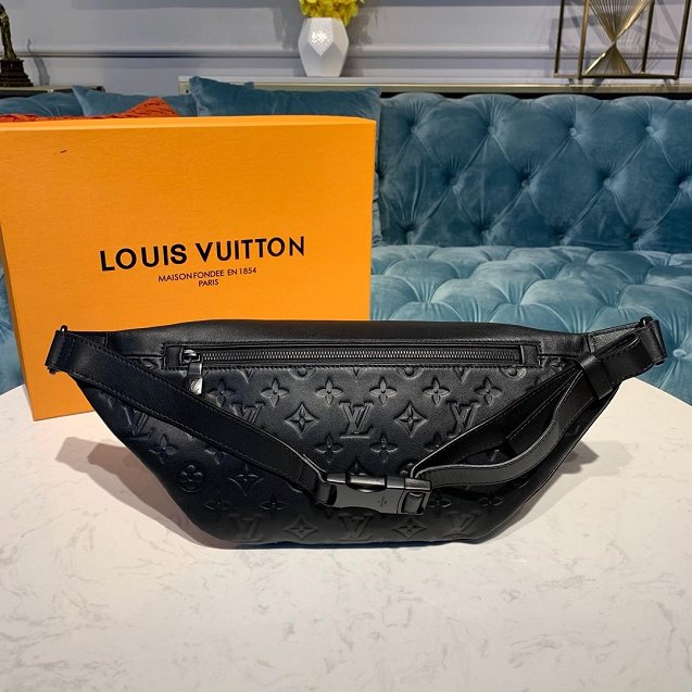 Louis vuitton original monogram empreinte discovery bumbag m44388 black