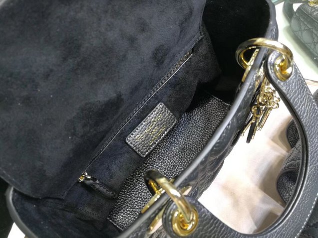 Dior original grained calfskin my dior bag M5055 black