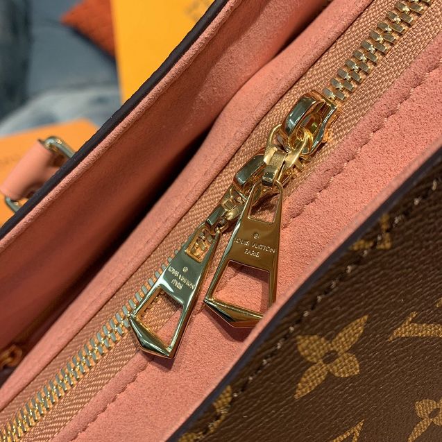 2020 louis vuitton original monogram soufflot handbag mm M44817 pink
