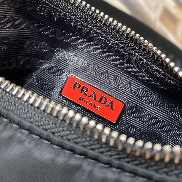 Prada original nylon shoulder bag 1BH204 black