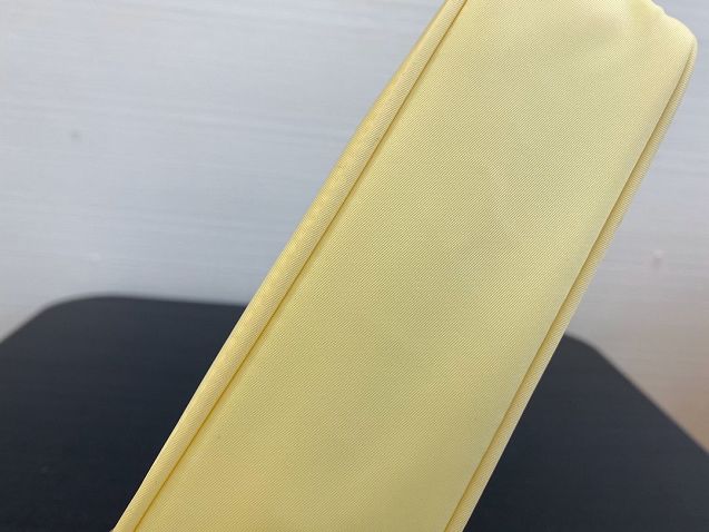 Prada re-edition 2000 nylon mini bag 1NE515 light yellow