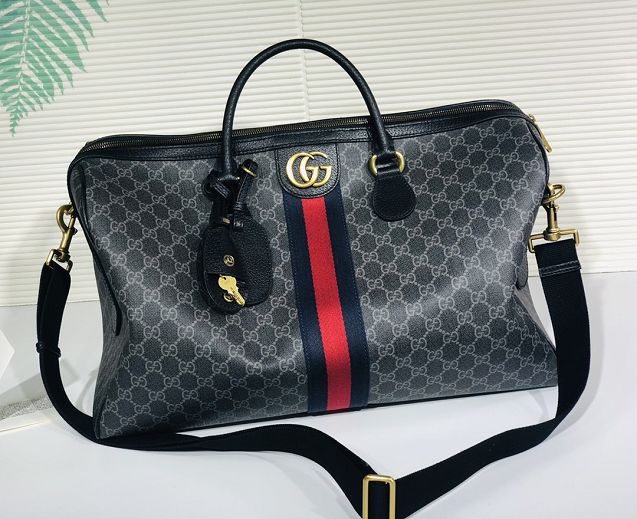 2020 GG original supreme canvas large luggage 547959 black