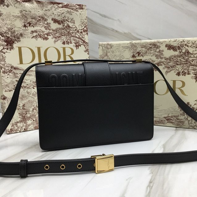 Dior original grained calfskin 30 montaigne bag M9203 black