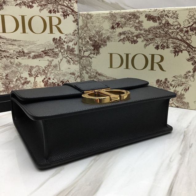 Dior original grained calfskin 30 montaigne bag M9203 black