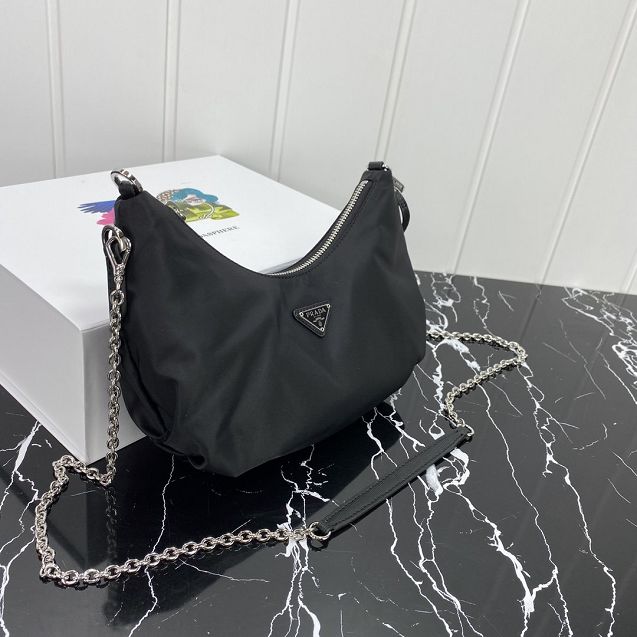 Prada re-edition 2006 nylon bag 1BH172 black
