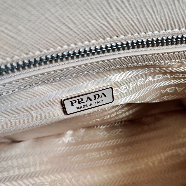 Prada original saffiano leather galleria micro bag 1BA296 apricot