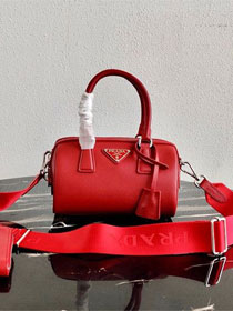 Prada original saffiano leather re-edition 2005 bag 1BB846 red