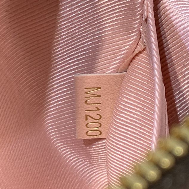 louis vuitton original monogram top handle bag M48818 pink