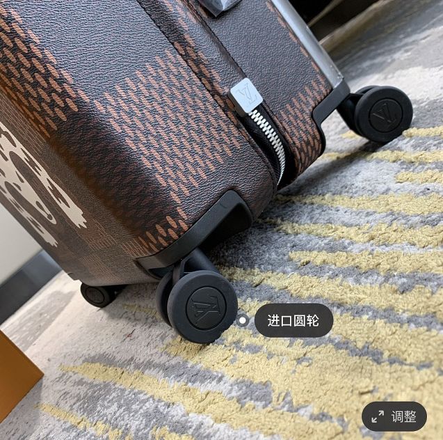 Louis vuitton original damier ebene horizon 55 rolling luggage N23211