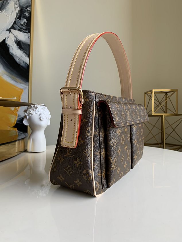 Louis vuitton original monogram canvas classic top handbag M51160