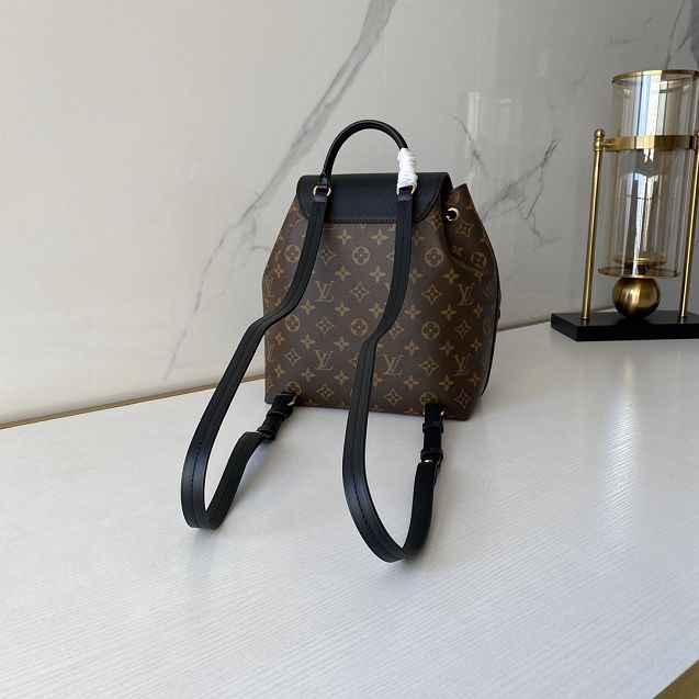 Louis vuitton original monogram montsouris backpack M45501 black