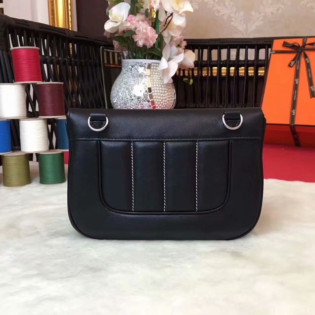 Hermes original swift calfskin berlin bag BL0020 black