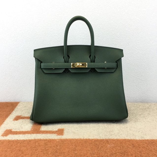 Hermes original epsom leather birkin 30 bag H30-3 vert anglais