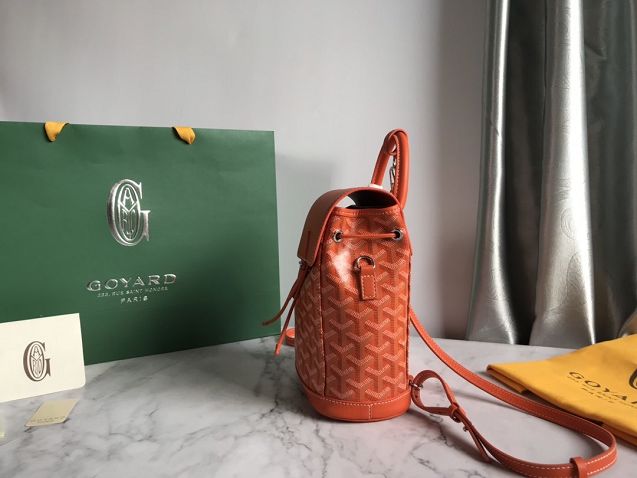 Goyard original canvas alpin mini backpack GY0005 orange