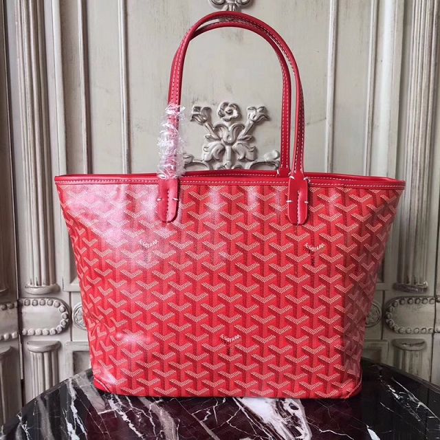 Goyard original canvas artois PM bag GY0002 red