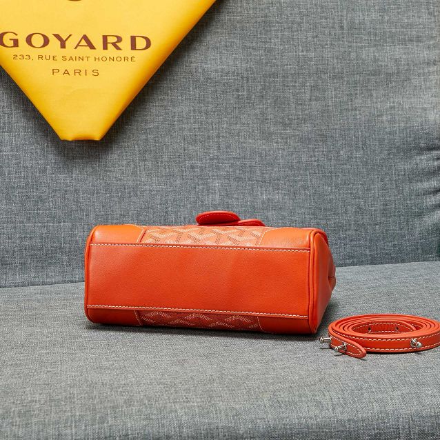 Goyard original canvas mini saigon bag GY0007 orange