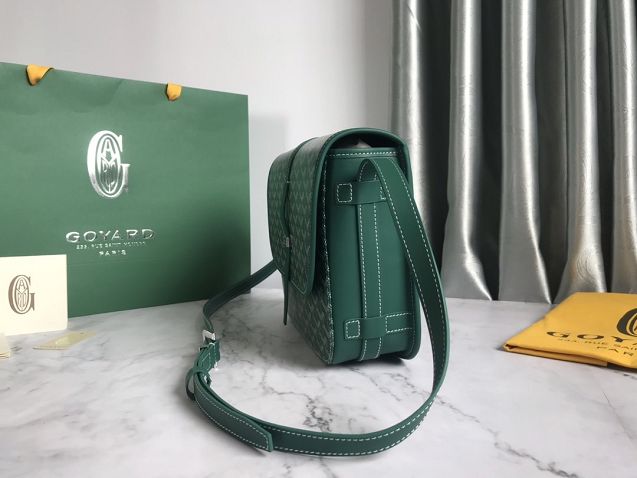 Goyard original canvas belvedere bag GY0012 green