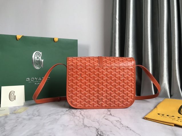 Goyard original canvas belvedere bag GY0012 orange