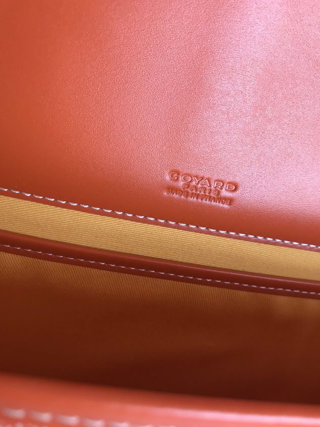 Goyard original canvas belvedere bag GY0012 orange