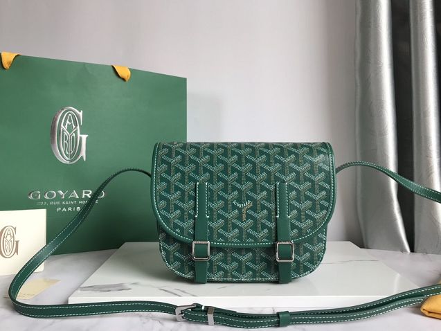 Goyard original canvas belvedere bag GY0013 green