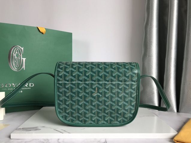 Goyard original canvas belvedere bag GY0013 green