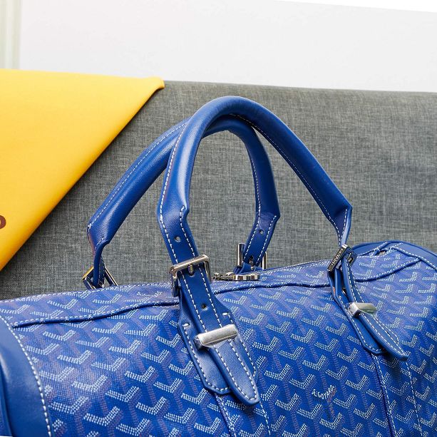 Goyard canvas travel bag GY0011 blue