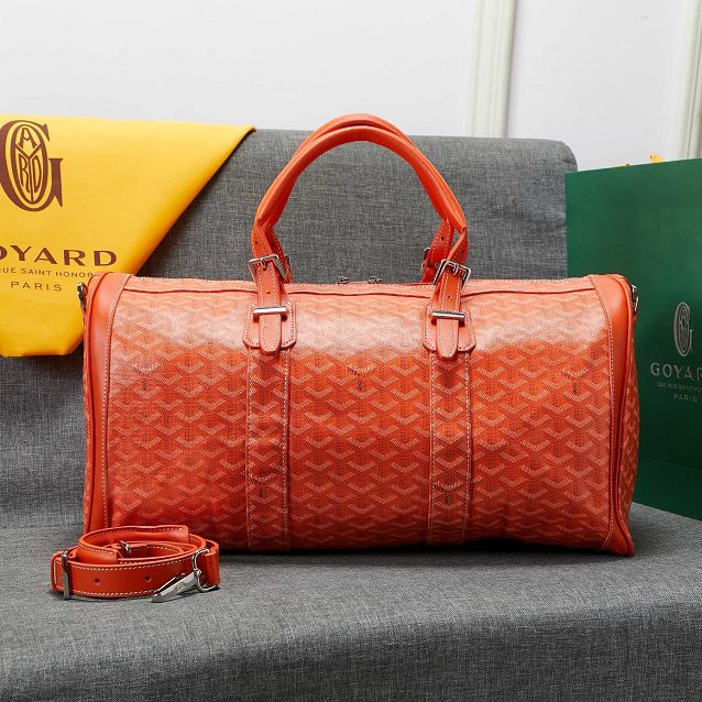 Goyard canvas travel bag GY0011 orange