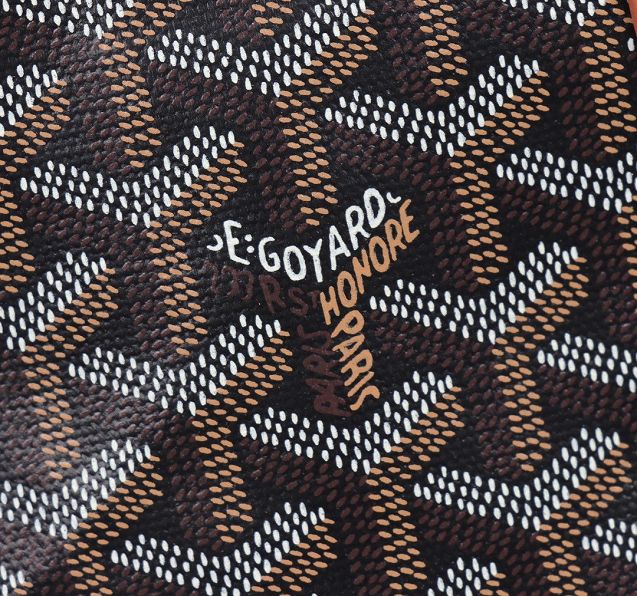 Goyard original canvas tote bag GY0019 black&brown