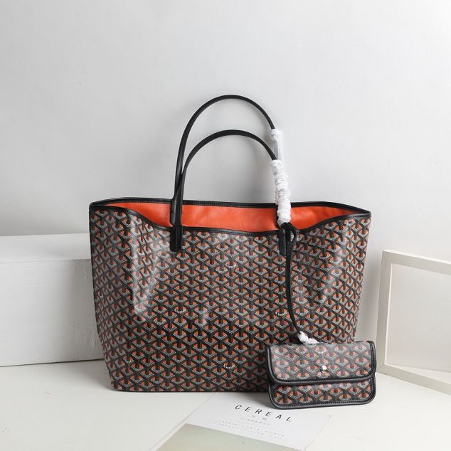 Goyard original canvas saint louis tote bag pm GY0017 orange