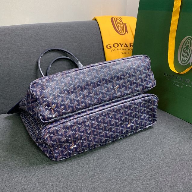 Goyard original canvas isabelle tote pm bag GY0025 royal blue