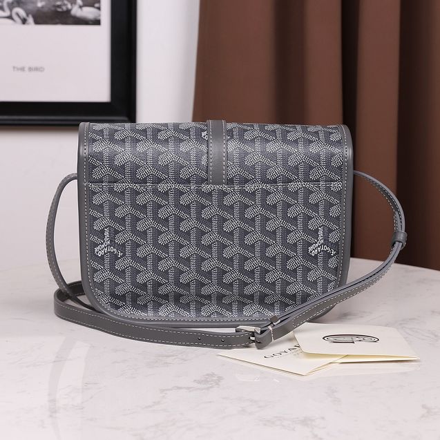 Goyard original canvas belvedere bag GY0012 grey