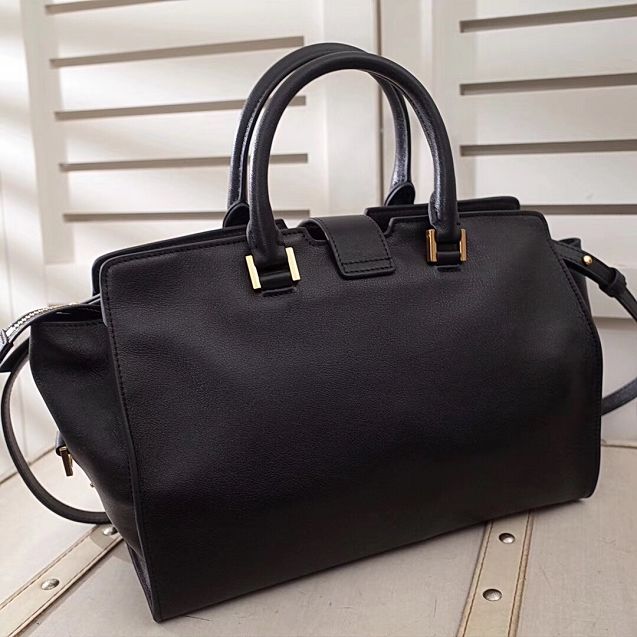 YSL original calfskin small cabas bag 394461 black